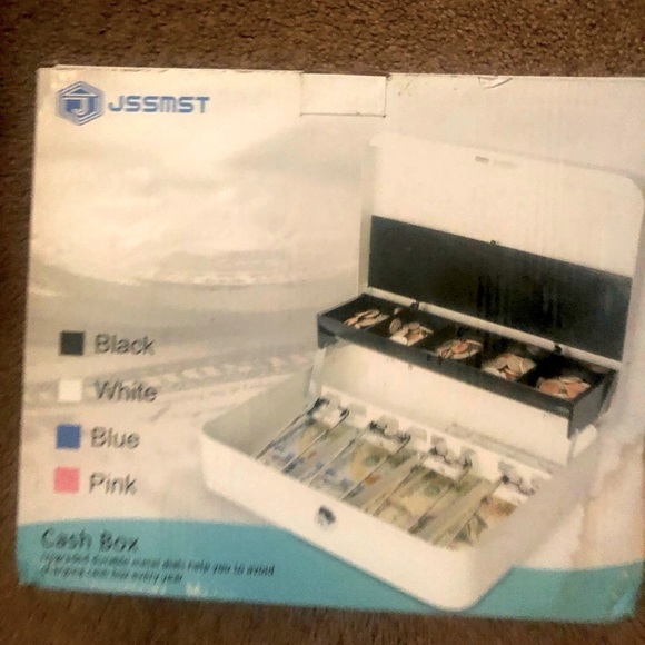 Jssmst Large Cash Box in Black NWOB - Picture 2 of 8